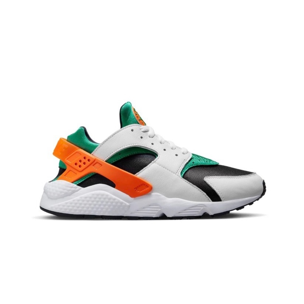Nike Air Huarache Miami Hurricanes White Green Orange DD1068-111 Men's Size 9